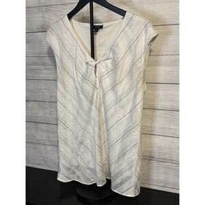 Alfani‎ White & Black Sleeveless Top – Size L